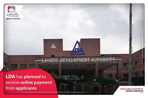 LDA has planned to receive online payment from applicants