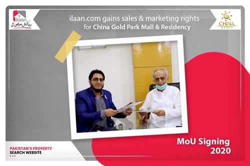 ilaan.com gains sales & marketing rights for China Gold Park Mall & Residency 