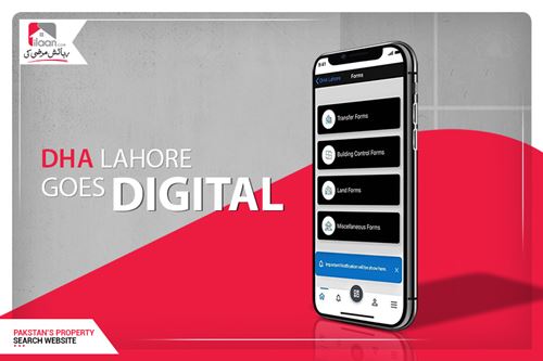 Important forms available on DHA Lahore mobile app