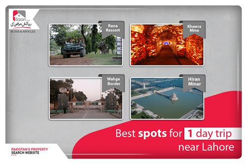 Best spots for 1-day trip near Lahore