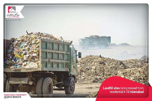 Landfill sites being moved from residential I-12 Islamabad