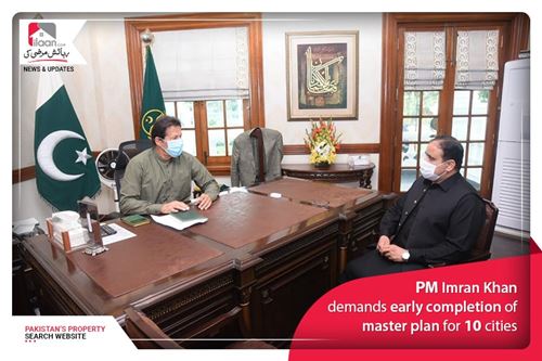 PM Imran Khan demands early completion of master plan for 10 cities