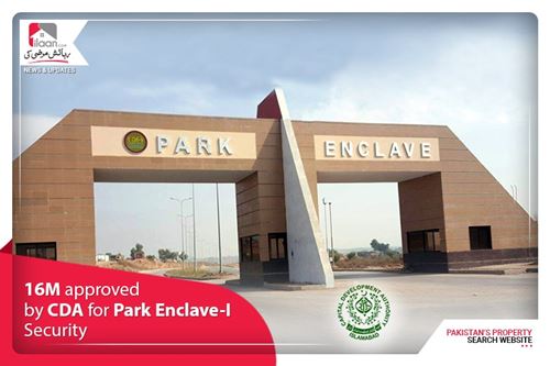 16M approved by CDA for Park Enclave-I Security