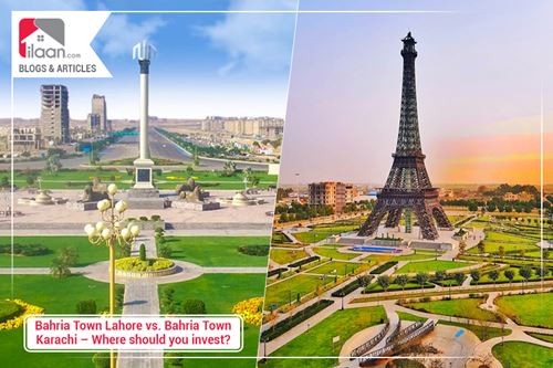 Bahria Town Lahore vs. Bahria Town Karachi – Where should you invest? 
