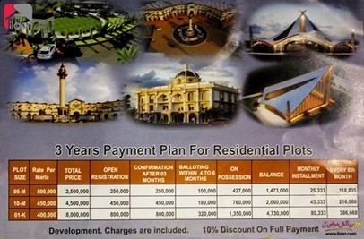 10 marla plot for sale in Al-Noor Orchard Housing Scheme, Lahore