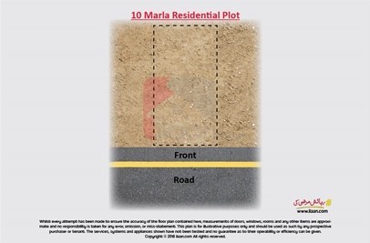 10 marla plot for sale in Sector D, Bahria Town, Lahore