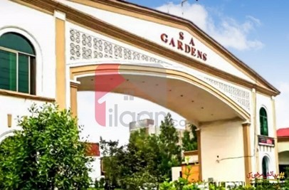 5 marla plot for sale in SA Garden, Lahore