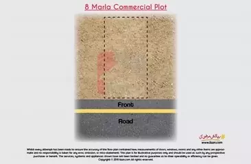 8 marla commercial plot for sale in Block H, Valencia Housing Society, Lahore
