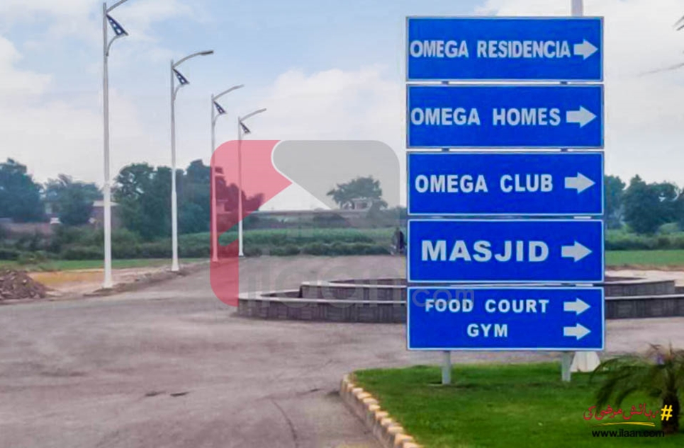 3 marla plot for sale in Omega Homes, Lahore