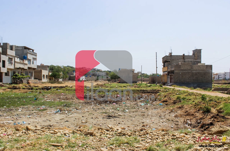 120 ( square yard ) plot for sale on Manghopir Road, Near Moon City, Karachi