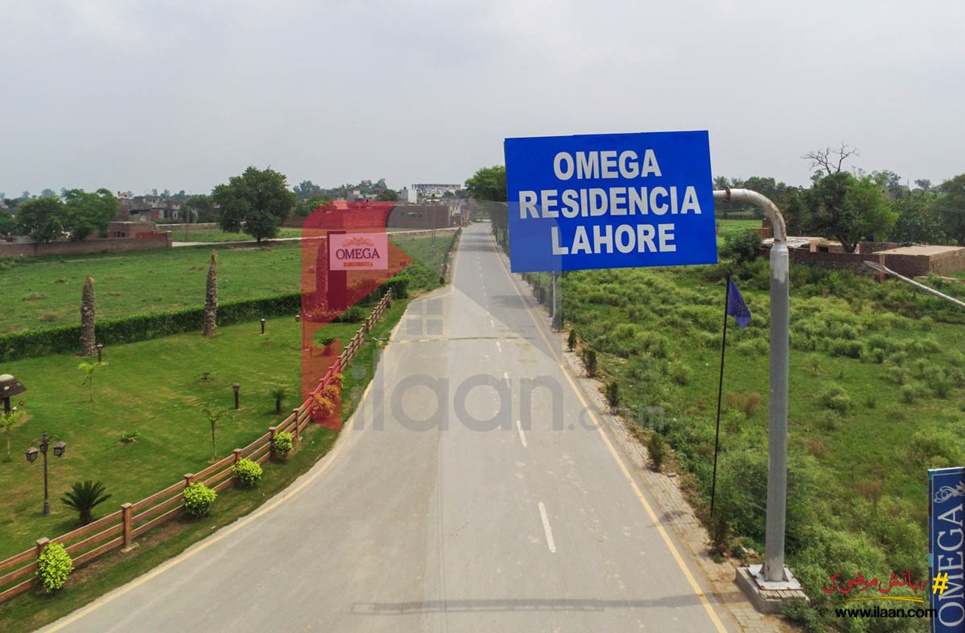8 Marla Plot for Sale in Omega Residencia, Lahore
