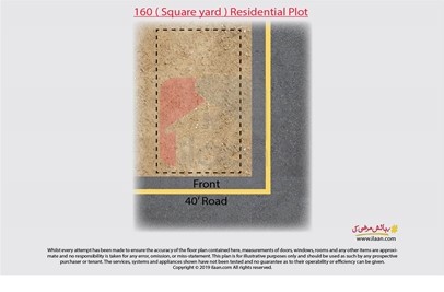 160 ( square yard ) plot for sale in Block D, Naya Nazimabad, Karachi