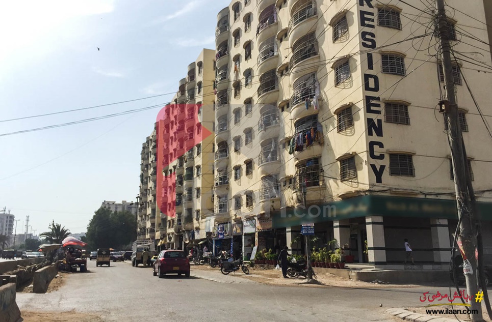 1200 ( sq.ft ) apartment for sale ( third floor ) in Kings Residency, Block 13, Gulistan-e-Johar, Karachi