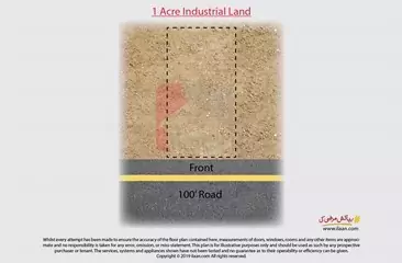 1 acre industrial land for sale in Phase 1, Gwadar Industrial Estate, Gwadar
