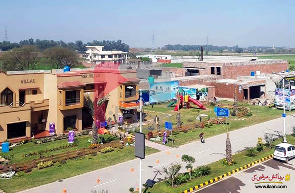 2 marla commercial plot for sale in Omega Residencia, Lahore