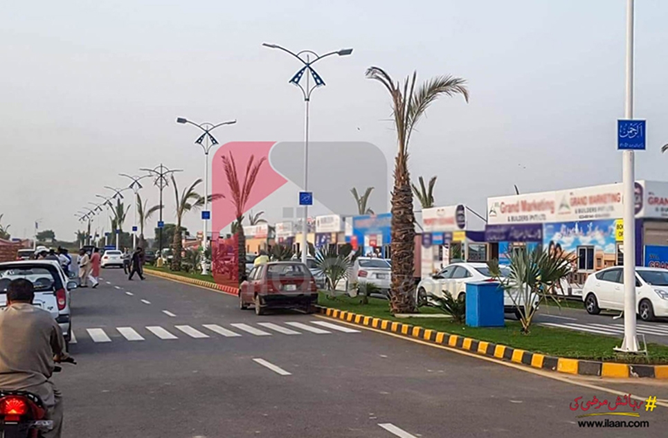 5 marla commercial plot for sale in Omega Residencia, Lahore