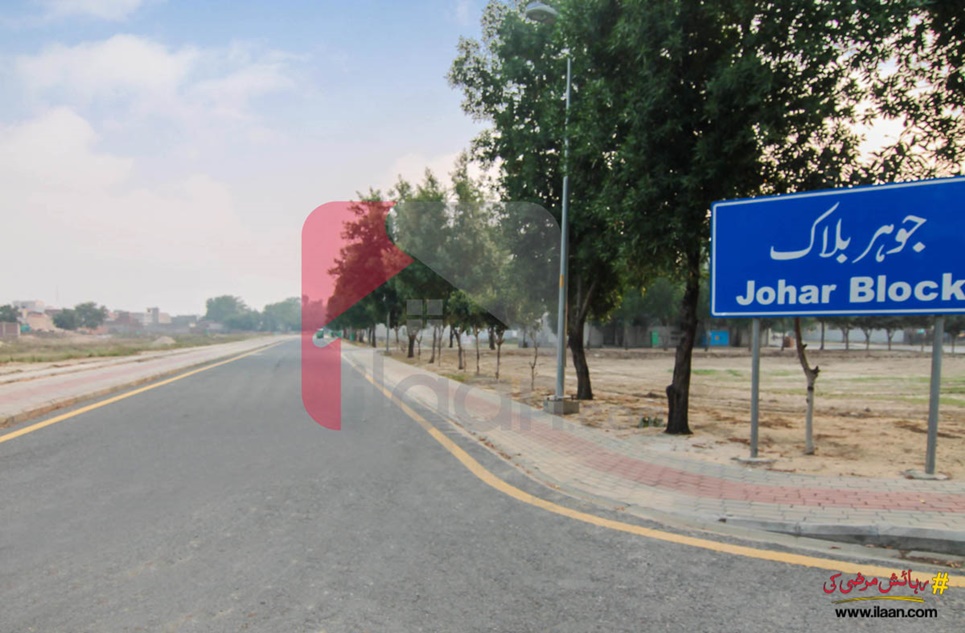 10 Marla Plot (Plot no 411) for Sale in Johar Block, Sector E, Bahria Town, Lahore