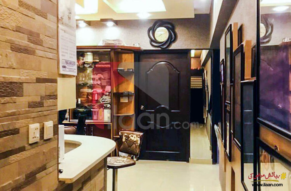 1300 ( sq.ft ) apartment for sale ( third floor ) in Block L, North Nazimabad Town, Karachi ( furnished )
