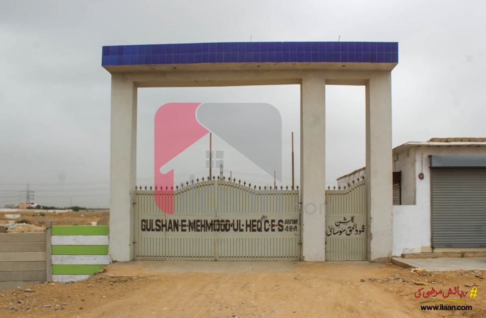 120 ( square yard ) plot for sale in Mehmood Ul Haq Society, Sector 48-A, Scheme 33, Karachi