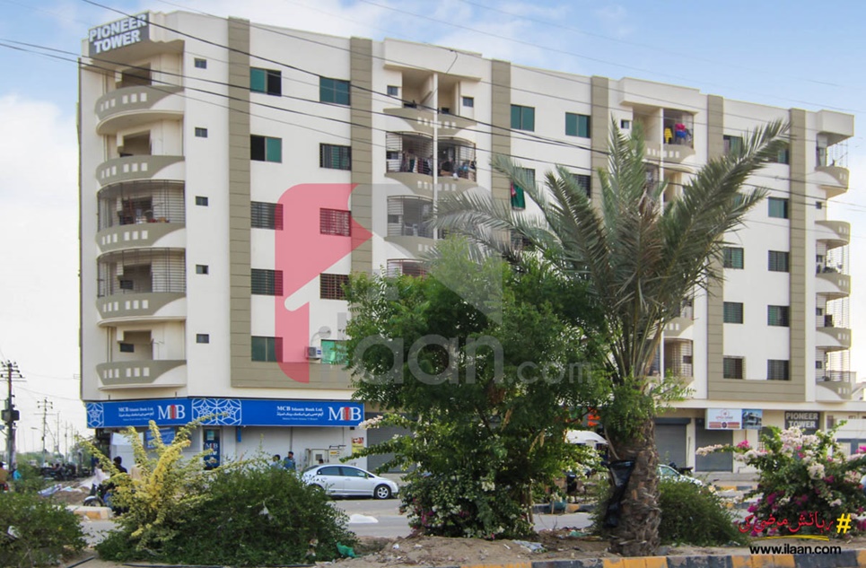 900 ( sq.ft ) apartment for sale ( third floor ) in Pioneer Tower, Scheme 33, Karachi