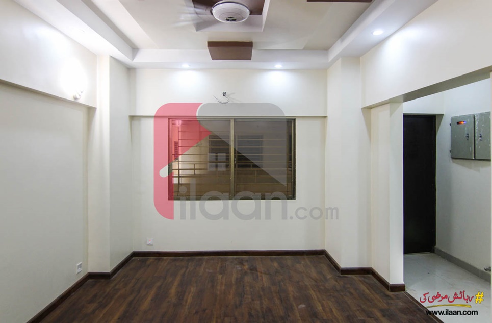 1500 ( sq.ft ) apartment for sale ( seventh floor ) in Harmain Royal Residency Apartments, Block 16, Gulshan-e-iqbal, Karachi