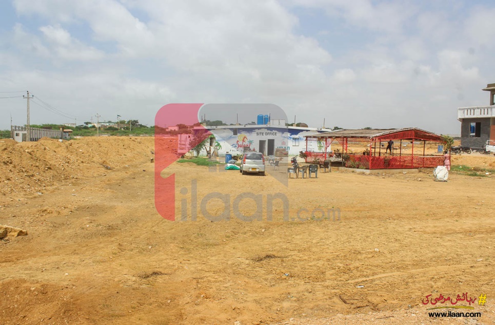 120 ( square yard ) plot for sale in Safari Palm Village Housing, Near Northern Bypass, Karachi