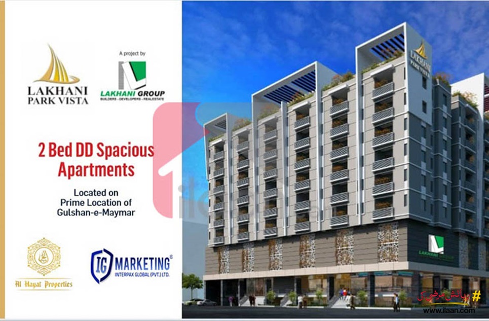 1150 ( sq.ft ) apartment for sale ( second floor ) in Gulshan-e-Maymar, Karachi ( Platinum Category )