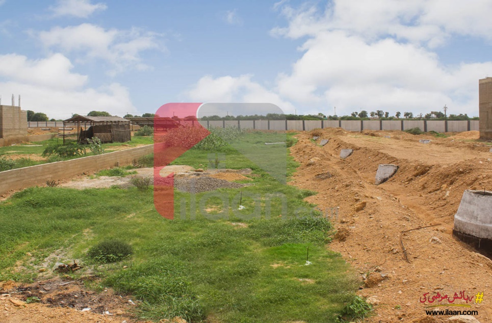 120 ( square yard ) plot for sale in Safari Palm Village Housing Society, Near Northern Bypass, Karachi