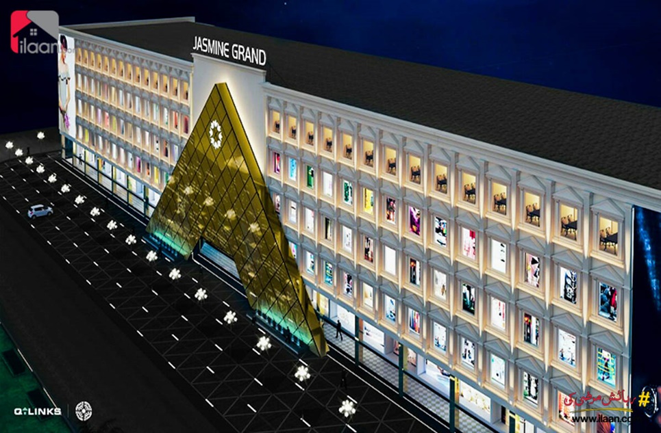 300 ( sq.ft ) shop for sale ( third floor) in Jasmine Grand Mall, Bahria Town, Lahore