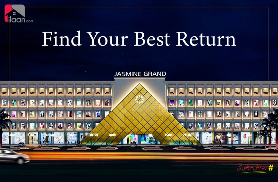 260 ( sq.ft ) shop for sale ( second floor) in Jasmine Grand Mall, Bahria Town, Lahore