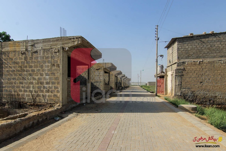 600 ( square yard ) plot for sale in Al Ahmed Town, Manghopir Road, Karachi