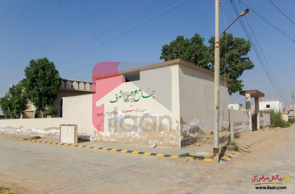 600 ( square yard ) plot for sale in Al Ahmed Town, Manghopir Road, Karachi