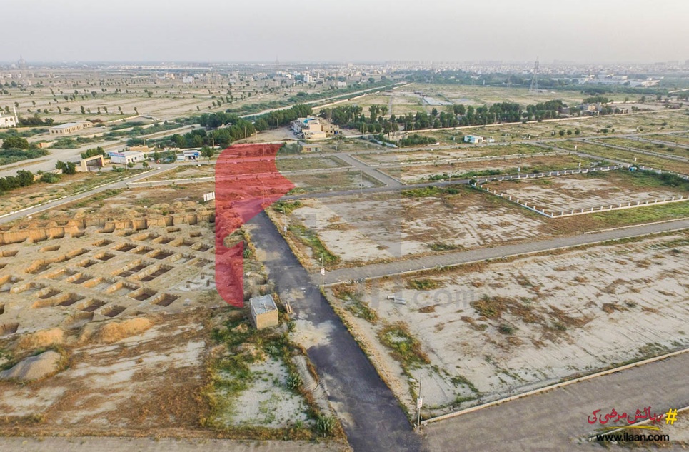 120 ( square yard ) plot for sale in Block 1, Ahsan Town, Karachi