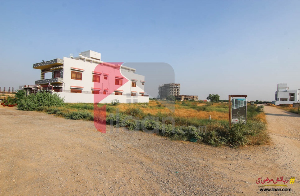 200 ( square yard ) commercial plot for sale in Gulshan e Roomi, Near Jinnah International Airport, Karachi