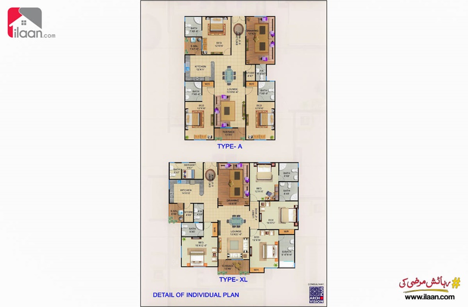 2700 ( sq.ft ) apartment for sale ( second floor ) in Block 2, Clifton, Karachi