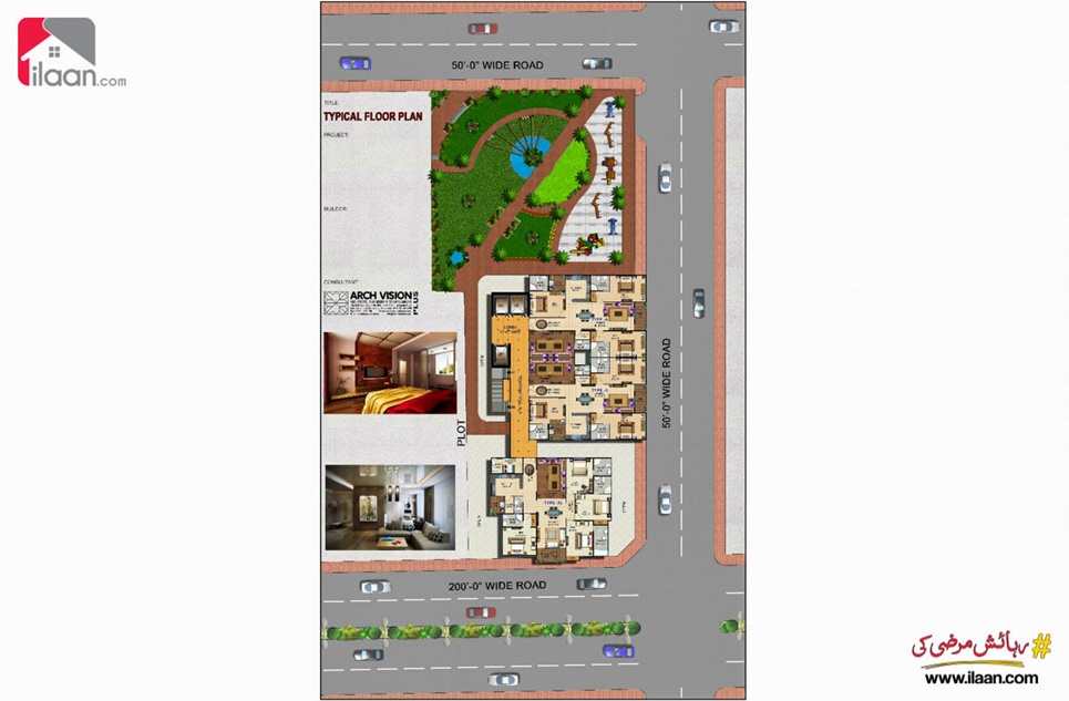 2700 ( sq.ft ) apartment for sale ( second floor ) in Block 2, Clifton, Karachi