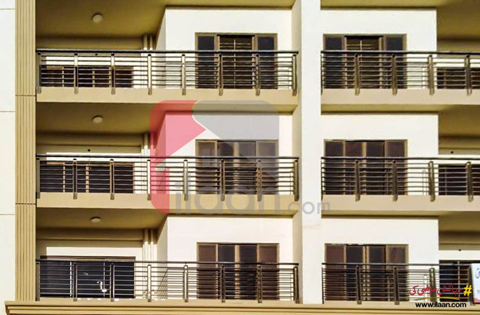 2500 ( sq.ft ) apartment for sale ( sixth floor ) in Saima Twin Towers, Muhammad Ali Society, KDA, Karachi