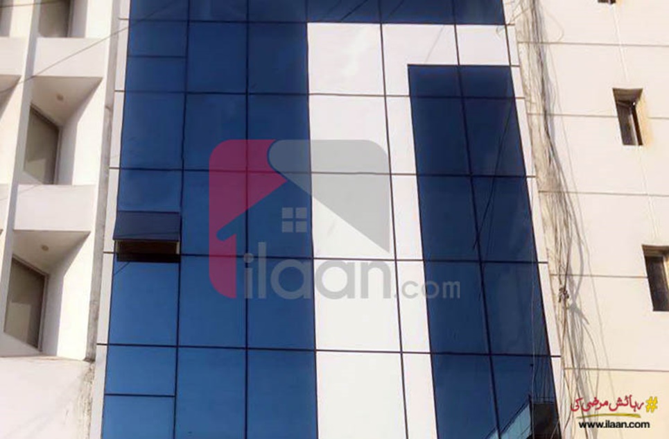 100 ( square yard ) plaza for sale ( fourth floor + basement ) in Nishat Commercial Area, Phase 6, DHA, Karachi