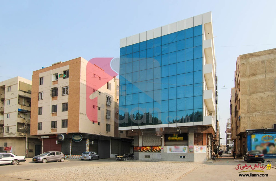 850 ( sq.ft ) office for sale ( basement + ground floor ) in Bukhari Commercial Area, Phase 6, DHA, Karachi