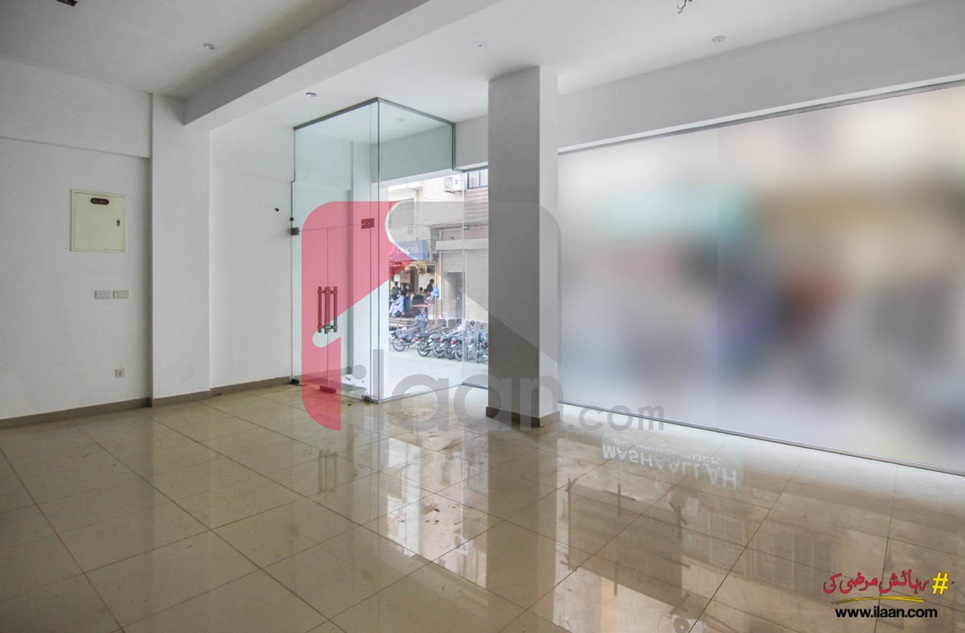 318 ( sq.ft ) shop for sale ( basement + ground floor ) in Bukhari Commercial Area, Phase 6, DHA, Karachi