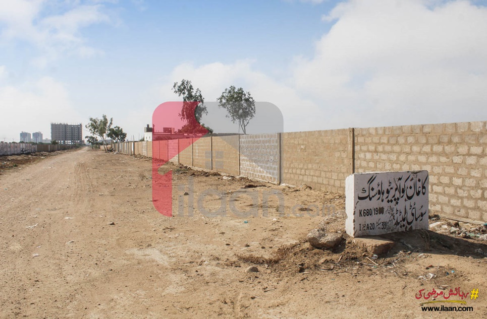 100 ( square yard ) commercial plot for sale in Kaghan Society, Sector 20A, Scheme 33, Karachi