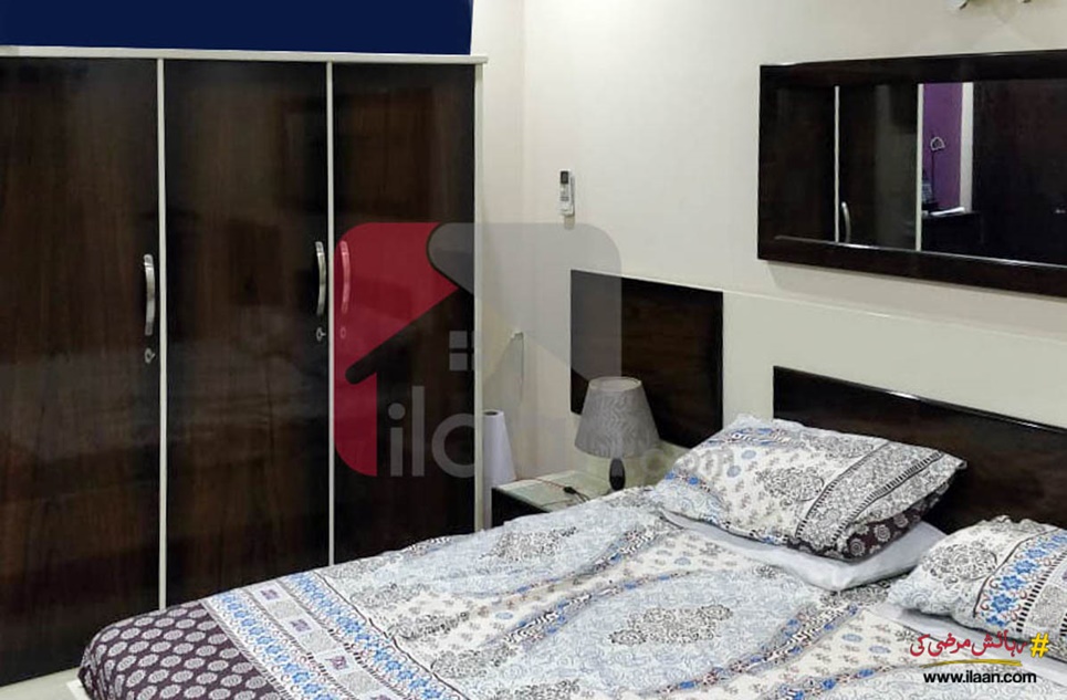 1500 ( sq.ft ) apartment for sale ( eighth floor ) in The City Tower, Alamgir Road, Bahadurabad, Karachi ( furnished )