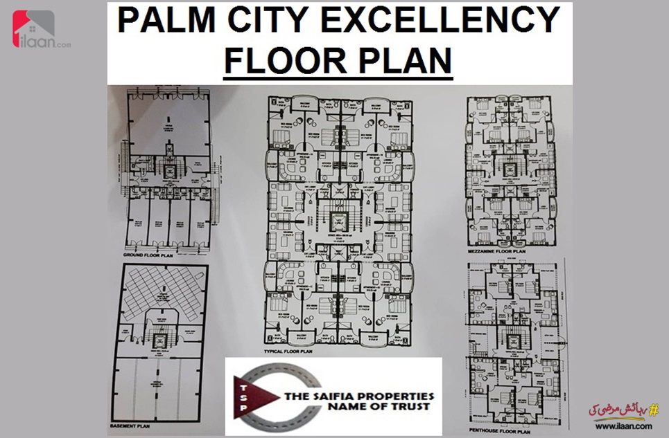 100 ( square yard ) apartment for sale ( first floor ) in City Palm Excellency, Near Bin Safeer Super Market, Gulistan-e-Johar, Karachi