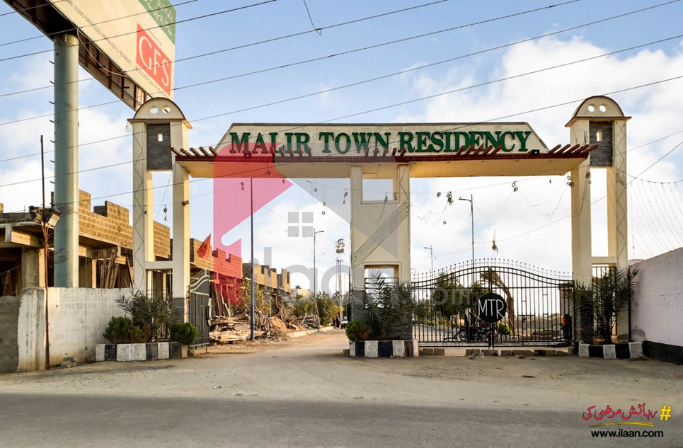 80 ( square yard ) plot for sale in Malir Town Residency, Memon Goth, Karachi