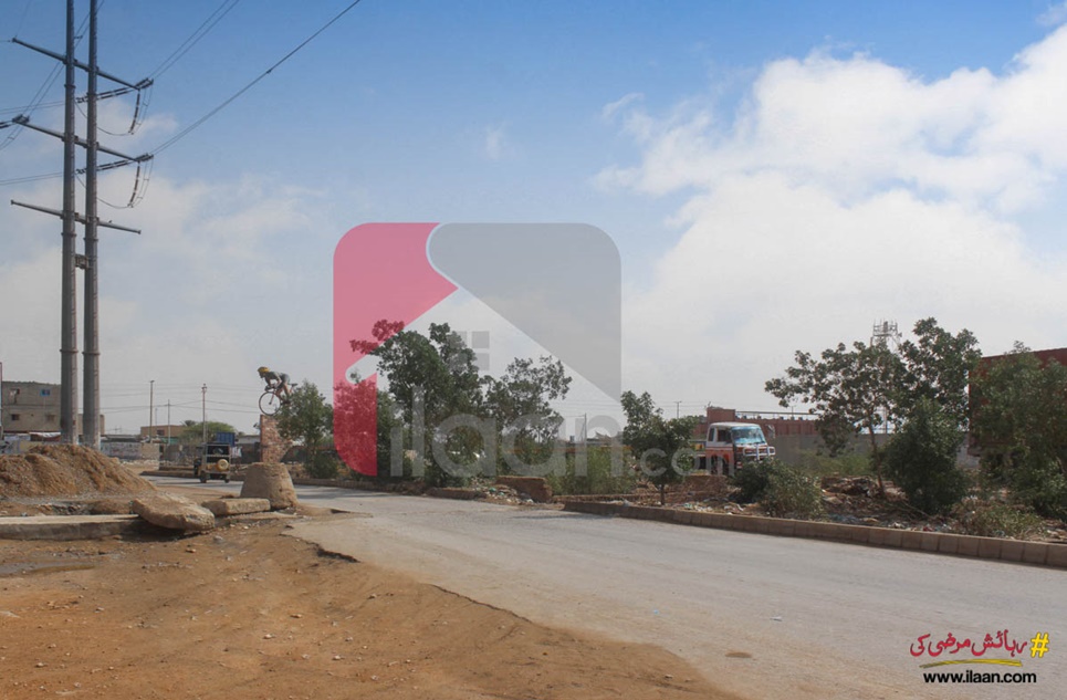 500 ( square yard ) commercial plot for sale Al Marzooq Commercial, Mauripur road, Hawkes Bay, Karachi