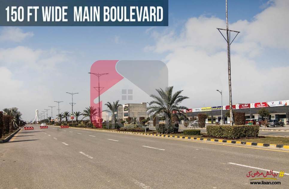 5 marla commercial plot for sale on Backside of Main Boulevard, New Lahore City, Lahore