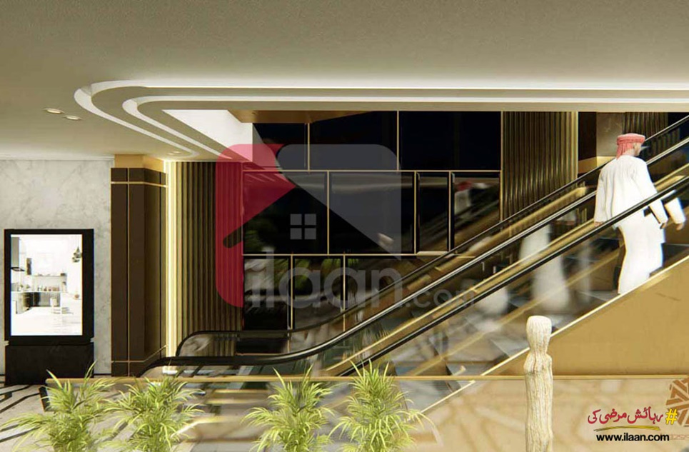 705 ( sq.ft ) apartment for sale ( third floor ) in SQ 99 Mall,  Nishtar Block, Sector E, Bahria Town, Lahore