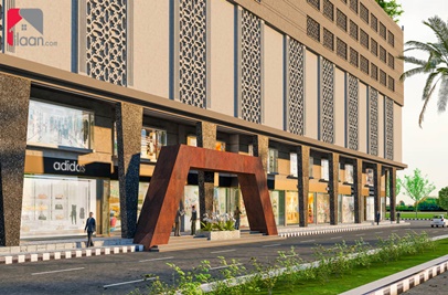 1100 Sq.ft Apartment for Sale in Abul Qasim Mall & Residency, Bahria Town, Karachi