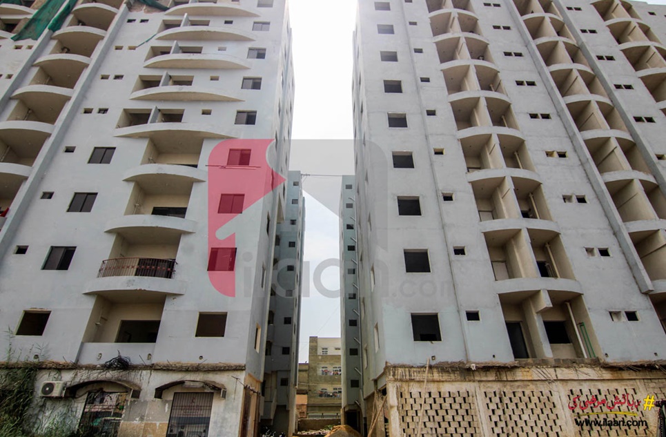 550 Sq.ft Apartment for Sale (Ninth Floor) in Lubaba Residency, North Karachi, Karachi