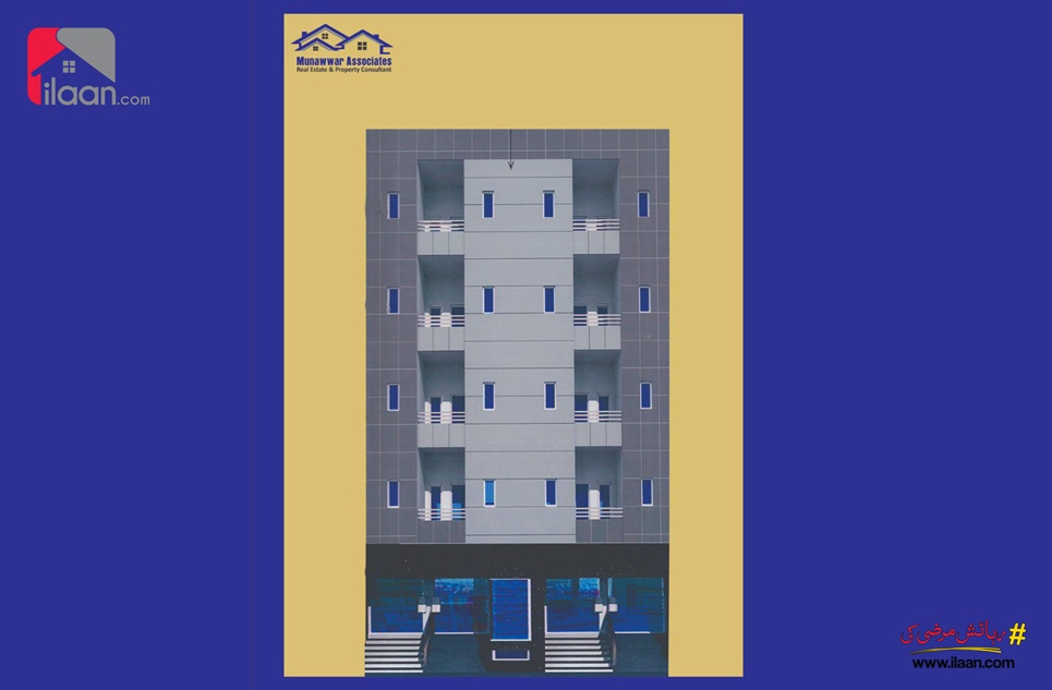 510 Sq.ft Apartment for Sale (Second Floor) in Ayubi Commercial Area, Phase 7 Extension, DHA Karachi